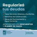 Régimen de regularización de deudas de Tasa por Servicios Urbanos y Sanitarios